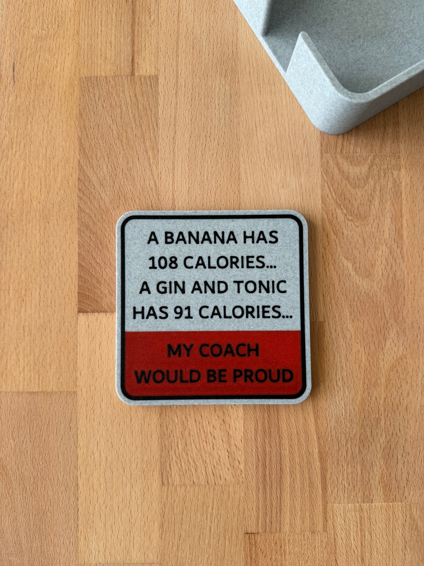 Coaster - Banana Calories