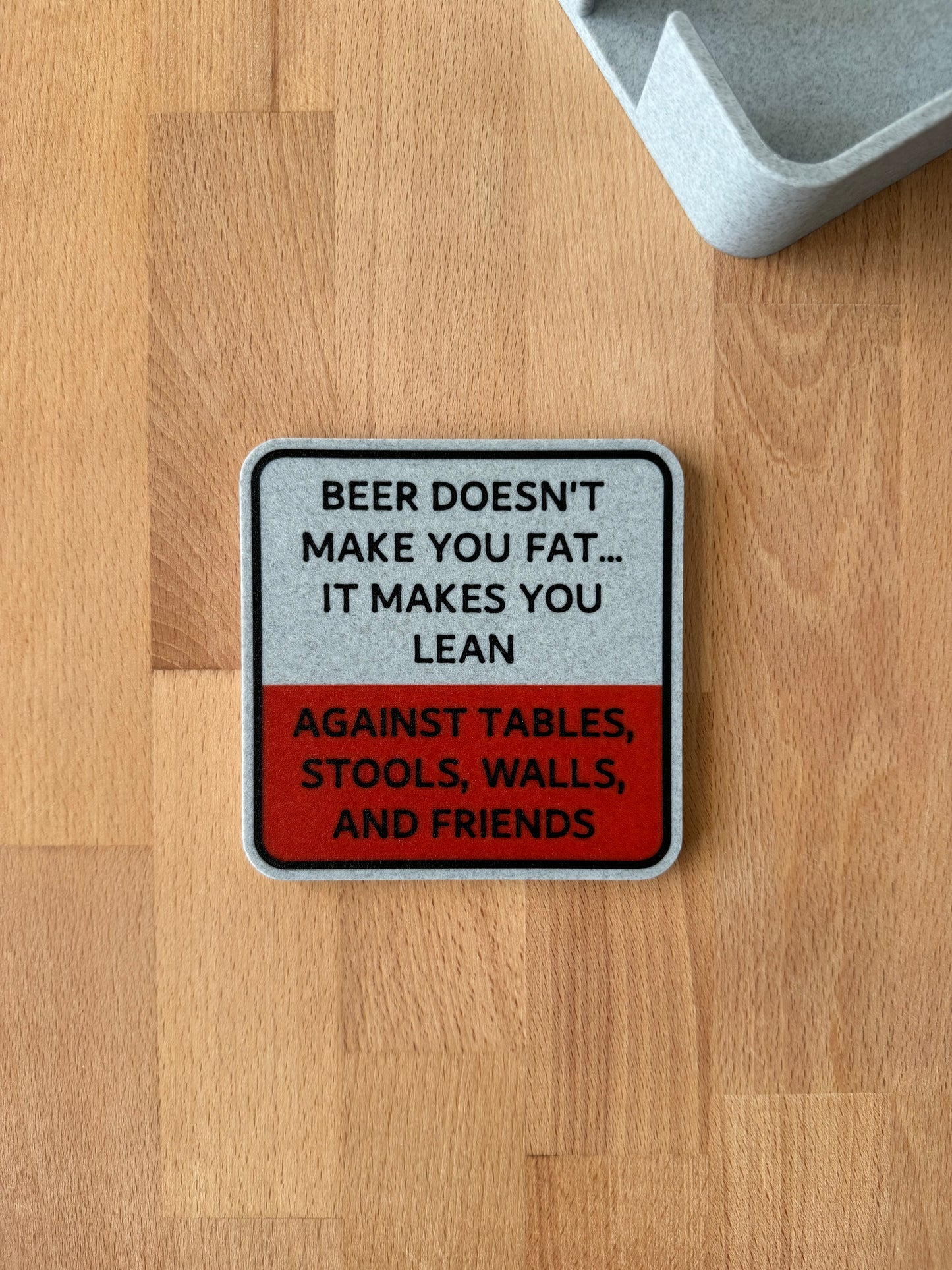 Coaster - Beer Makes You Lean